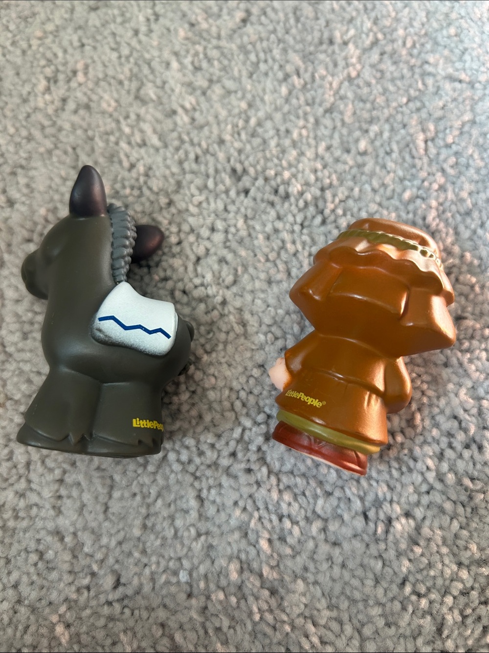 Little People Nativity scene donkey and Joseph - Picture 2 of 2